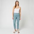 INEXTENSO Pantalon Turquoise femme. Coloris disponibles : Turquoise