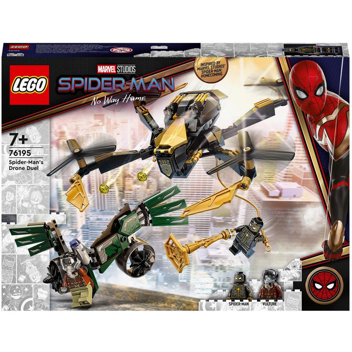 LEGO Marvel 76195 Le drone de duel de Spider-Man