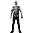 RUBIES Déguisement Top  + cagoule ado Taille 12/13 ans Fortnite Skull Trooper