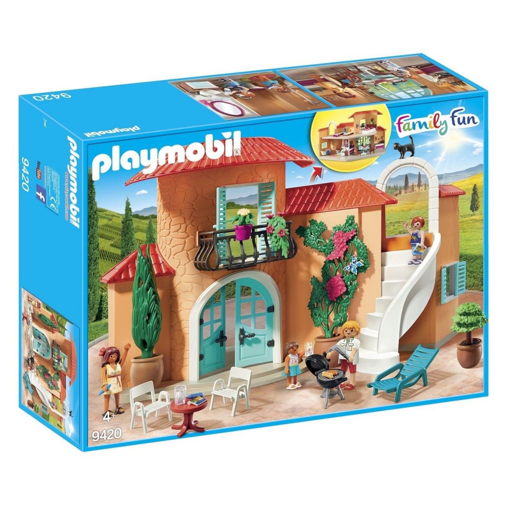 Soldes Playmobil Parc de jeu avec toboggan (9423) 2024 au meilleur prix sur