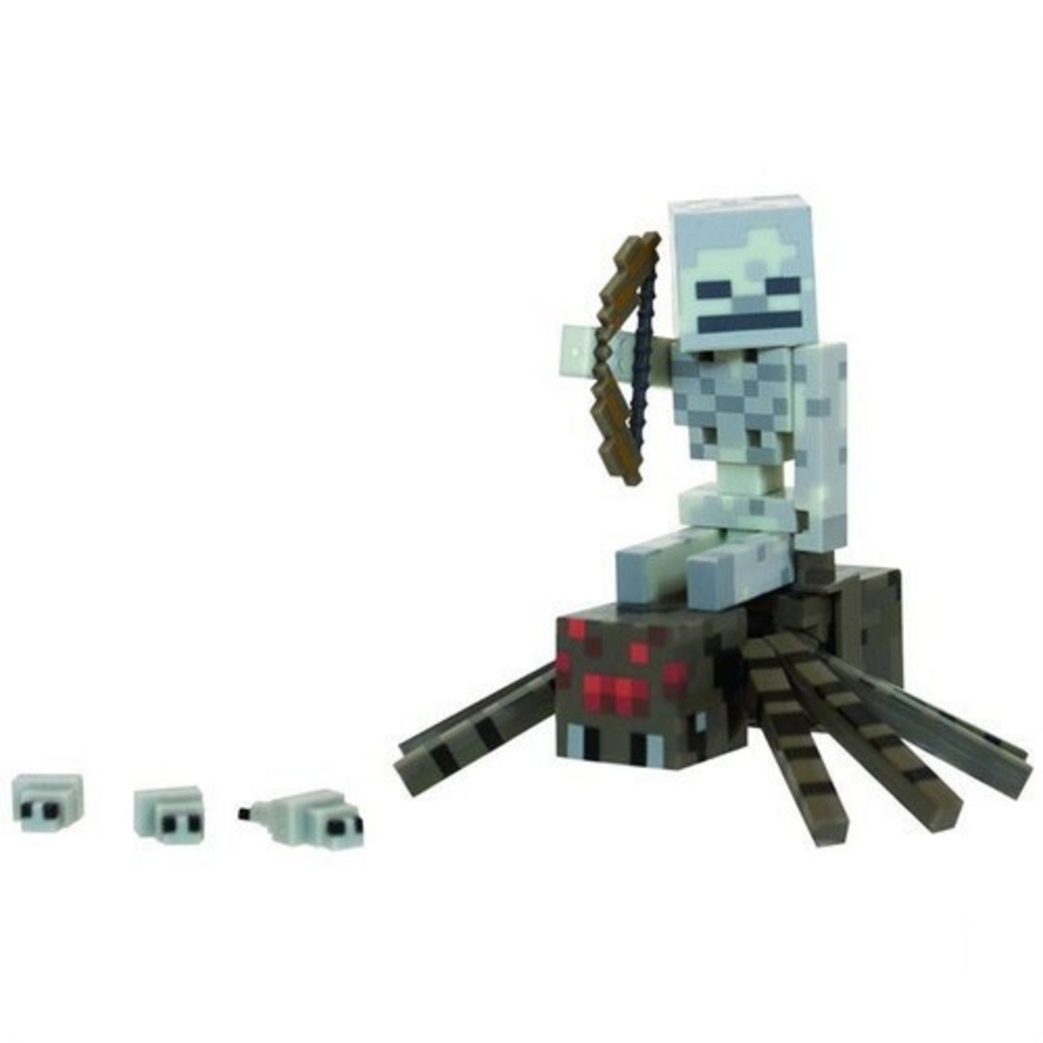 Minecraft - Figurine d'Action Squelette et Araignée