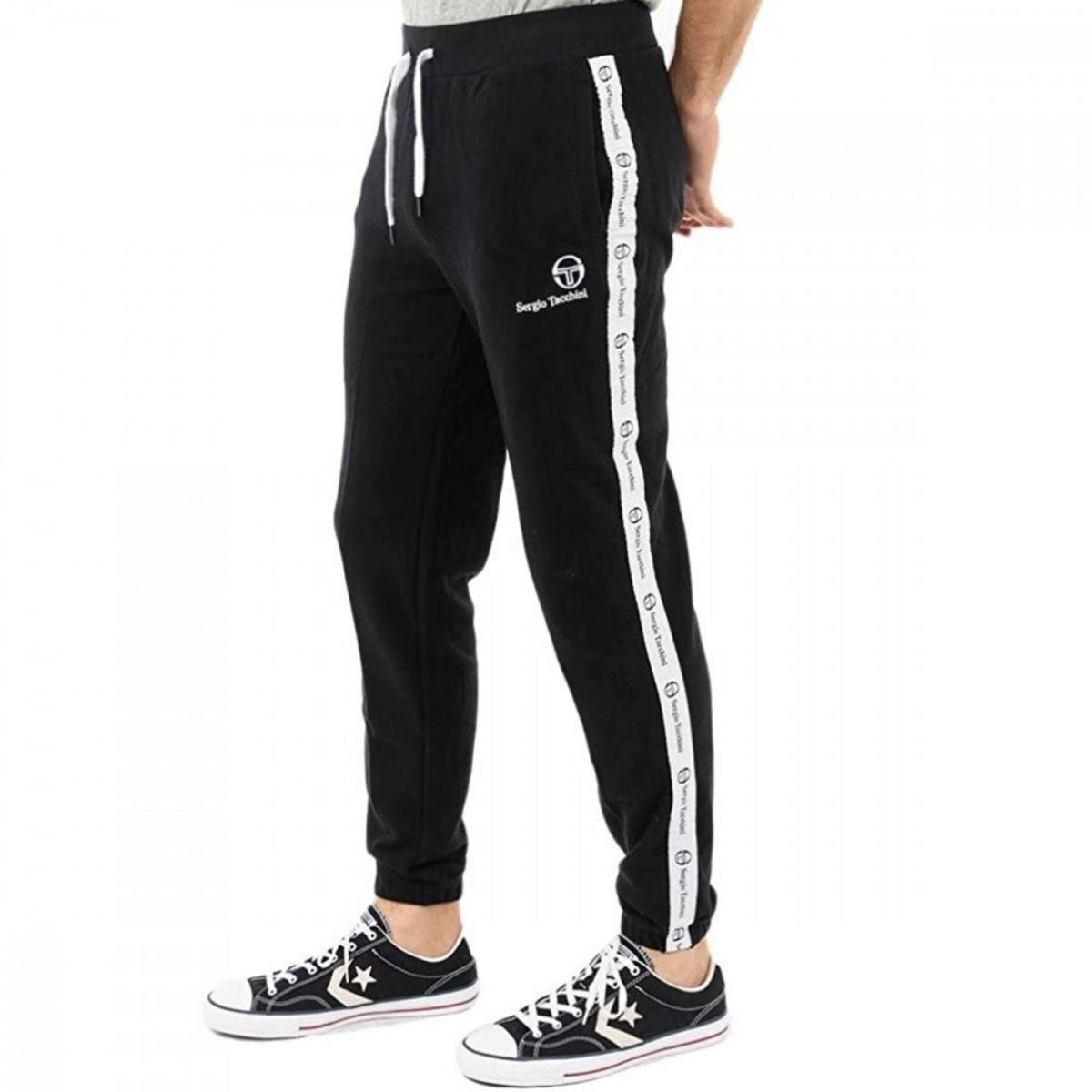 Pantalon de surv tement noir homme SERGIO TACCHINI DREYAN