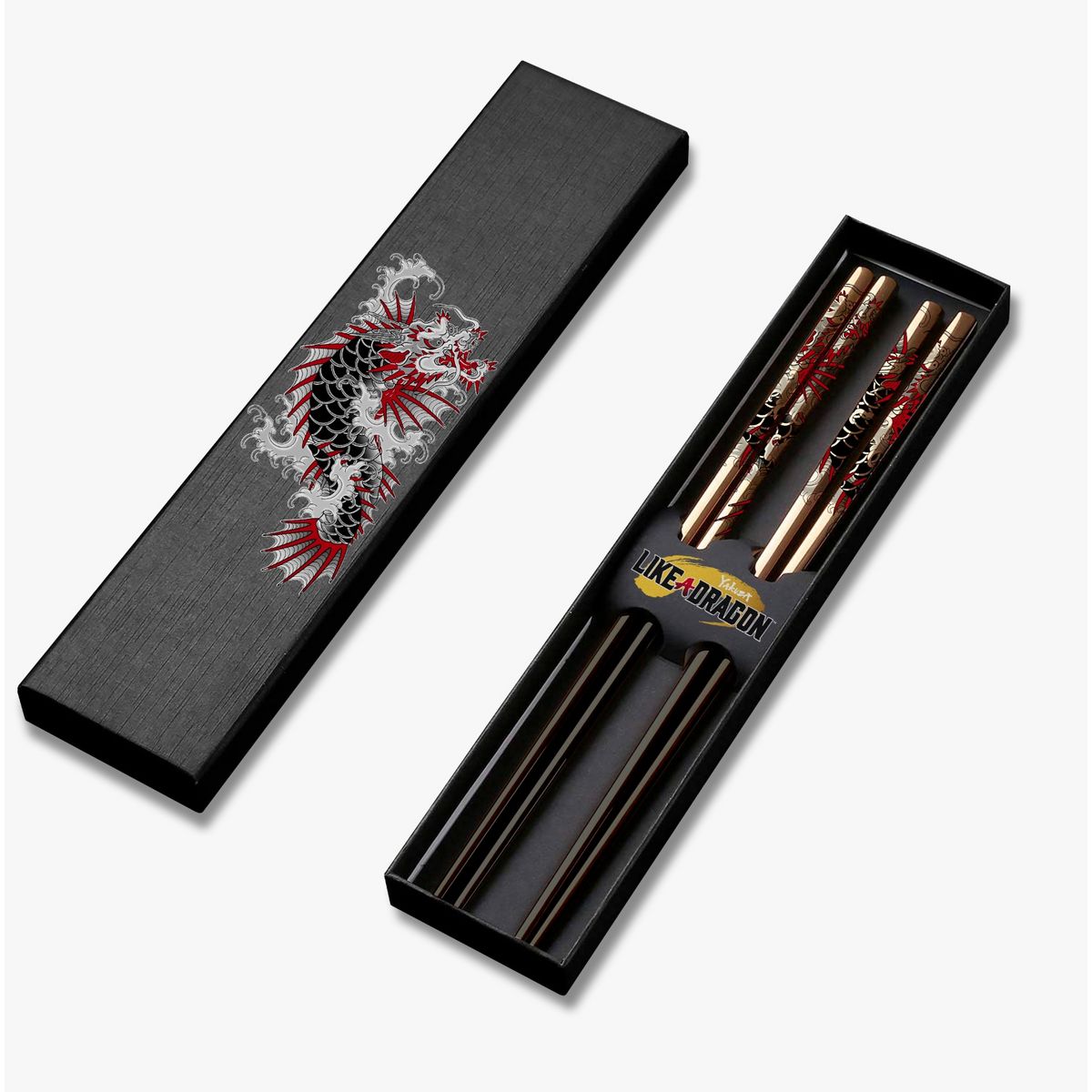 Coffret Baguettes japonaises Yakuza Like a Dragon pas cher 