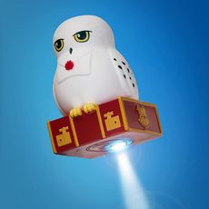 MOOSE TOYS Harry Potter Edwige la chouette - Veilleuse et lampe torche GoGlow Buddy 