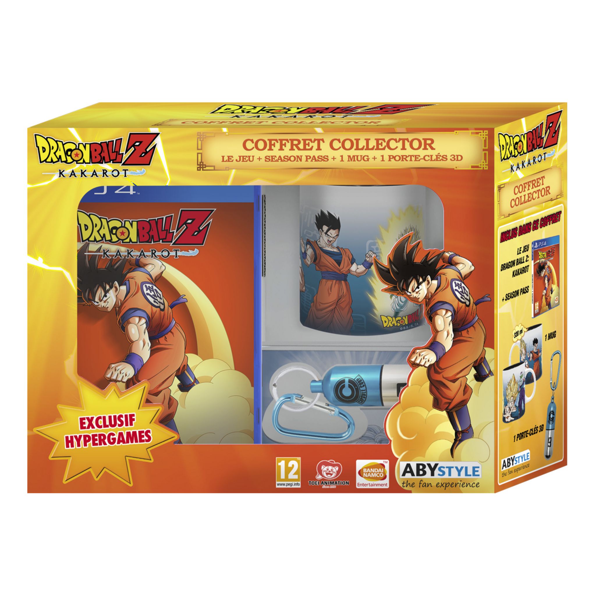 Porte-clés 3D Dragon Ball Z Capsule - Porte clef - Achat & prix