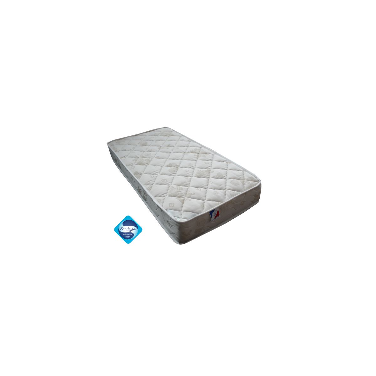 Matelas Bebe Ressorts 60x1 Cm P Tit Lapin Pas Cher A Prix Auchan