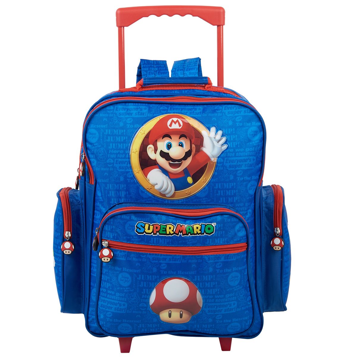 Sac dos roulettes Mario pas cher Auchan.fr