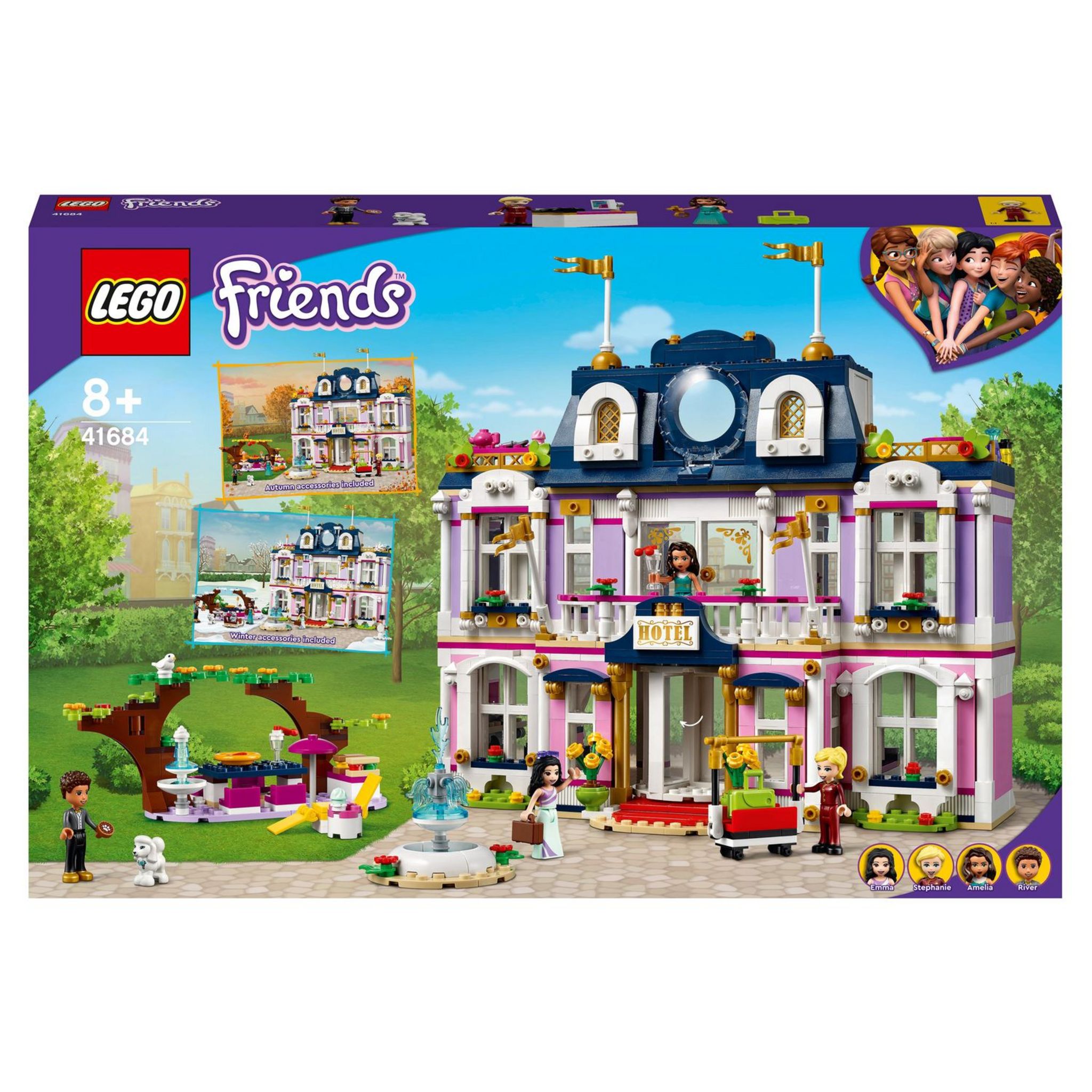 LEGO Friends 41684 - Heartlake City Grand Hotel pas cher 