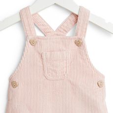 IN EXTENSO Robe velours bébé fille (Rose clair )