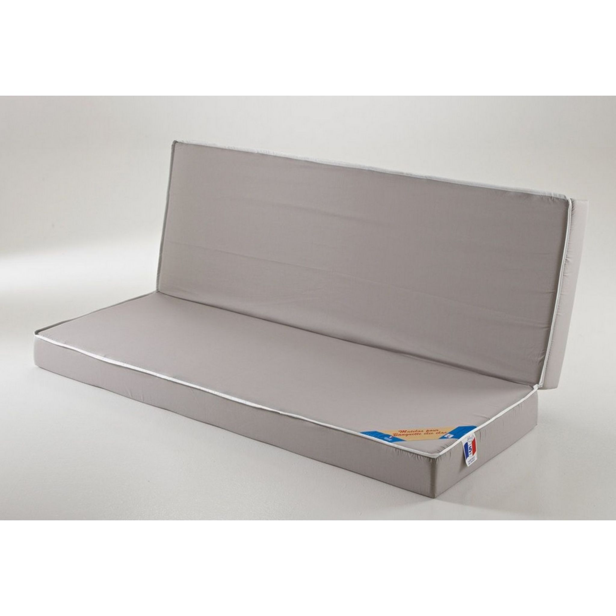 Matelas banquette Latex 130x190 cm CLIC CLAC pas cher 