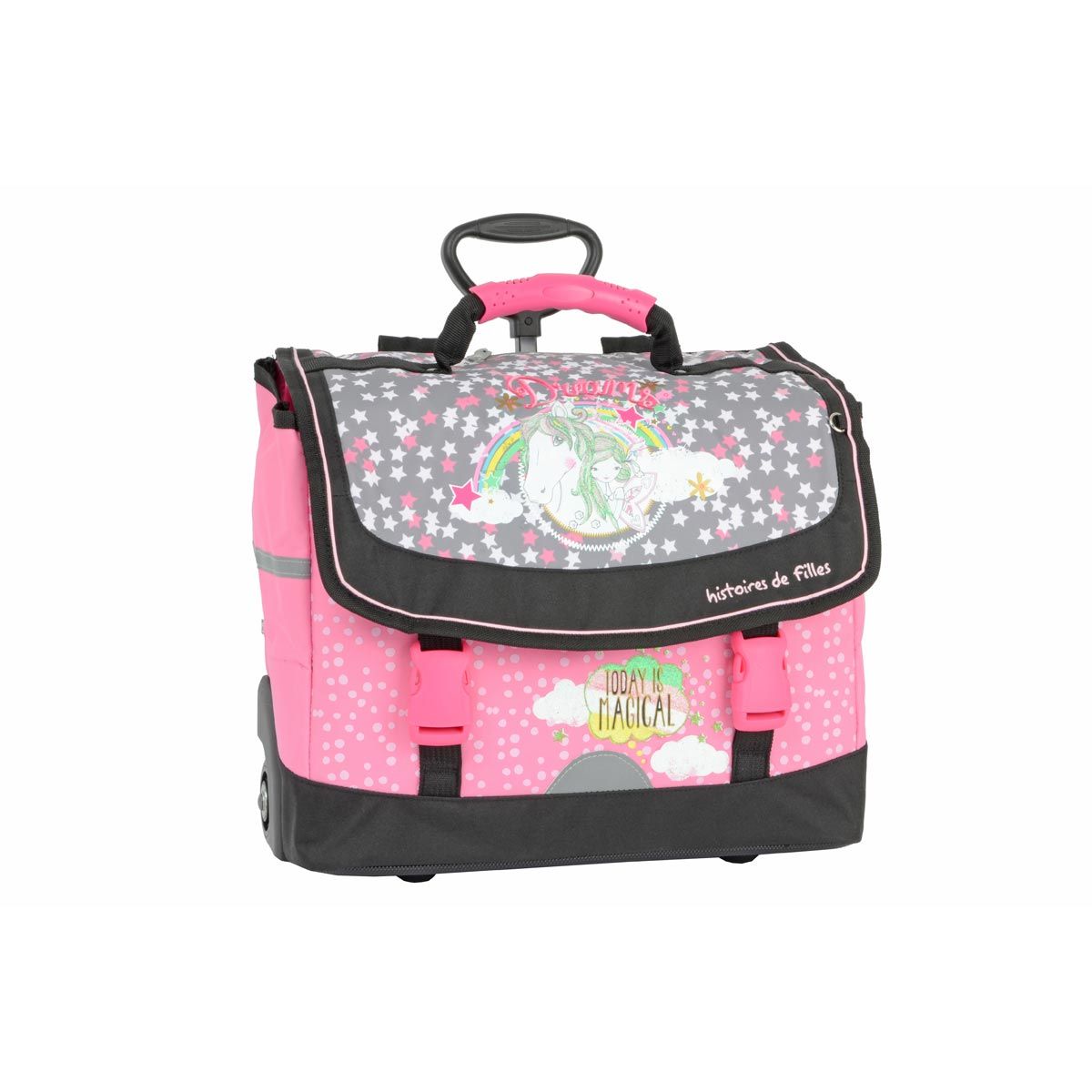 Cartable à roulette fille auchan new arrivals