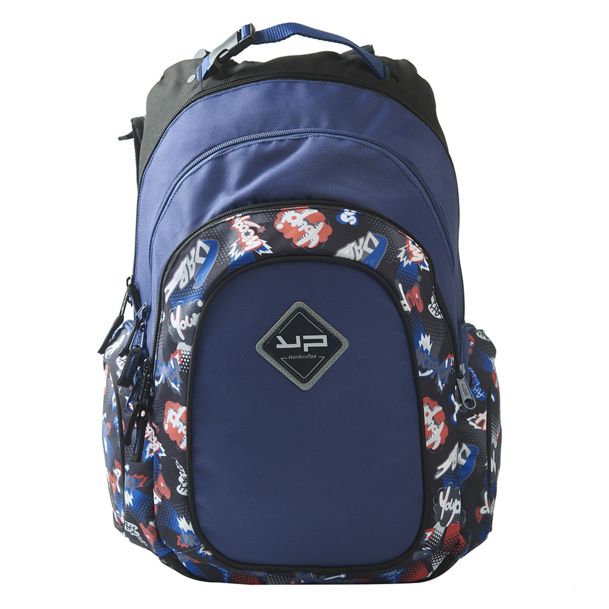 BODYPACK Sac dos 3 compartiments Cutes bleu pas cher Auchan