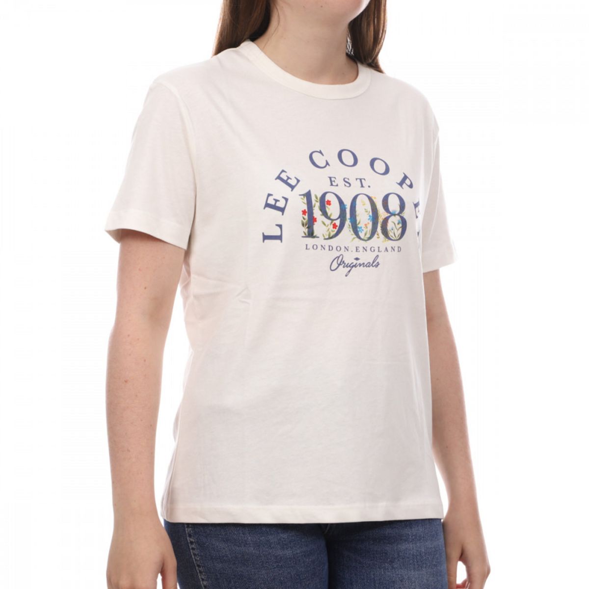 Lee Cooper T-Shirt Beige Femme Lee Cooper Ocilia