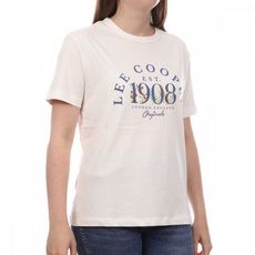 T-Shirt Beige Femme Lee Cooper Ocilia (Beige)
