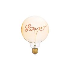 Ampoule LED filament Love XXCELL à poser - 2W - 120 lumens - 2100K - E27