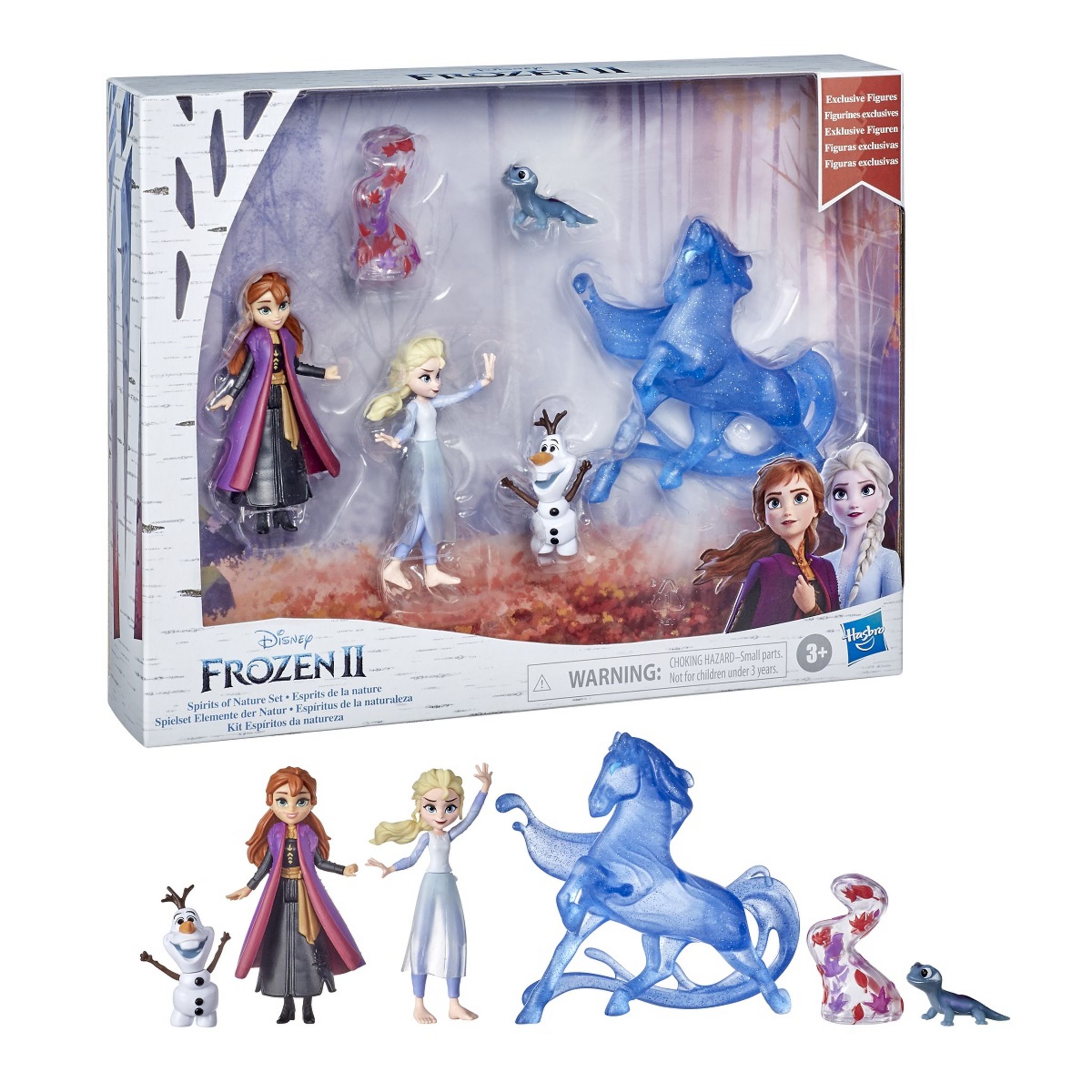 Disney La Reine des neiges 2, poupée Elsa et figurine Nokk, jouet