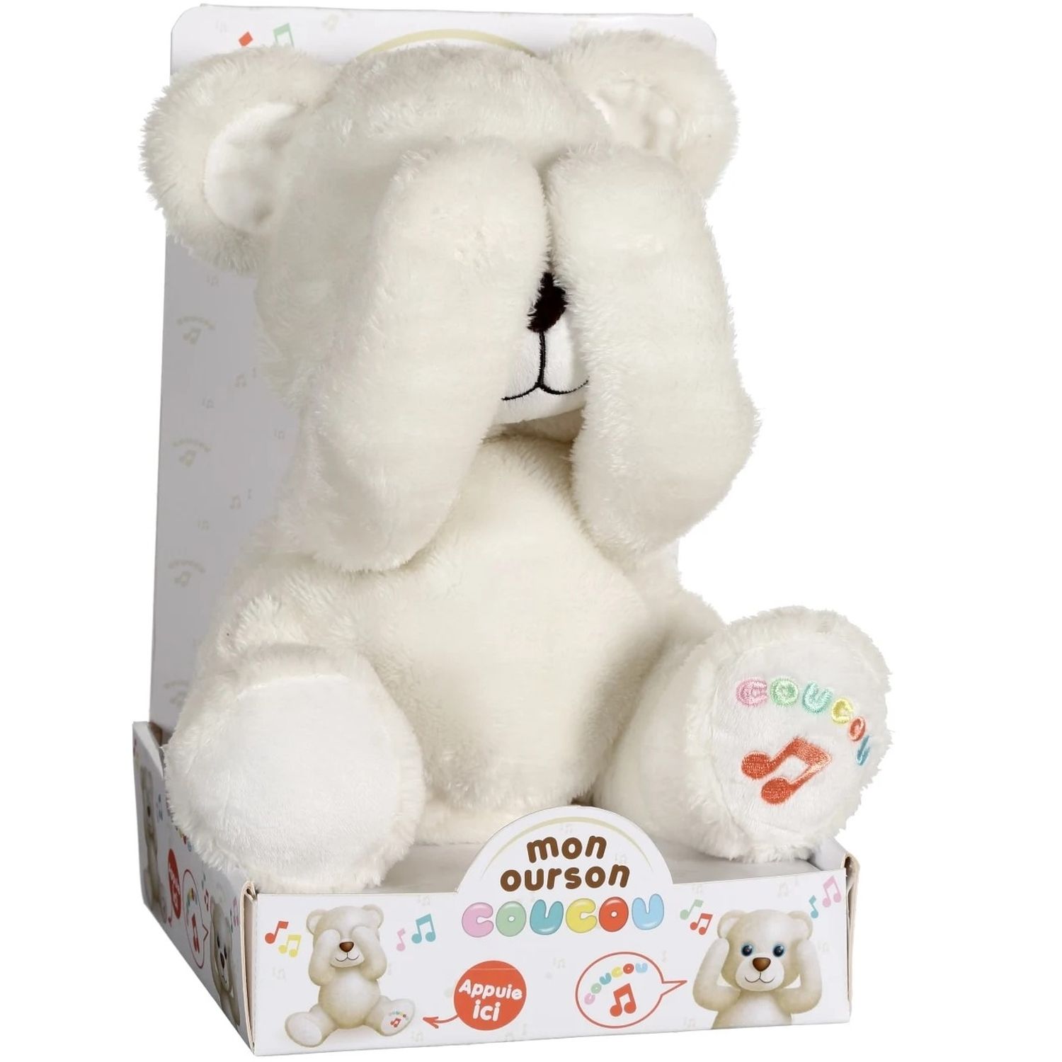 Peluche cheap coucou cache