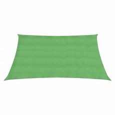 Voile d'ombrage 160 g/m² Vert clair 3/4x3 m PEHD