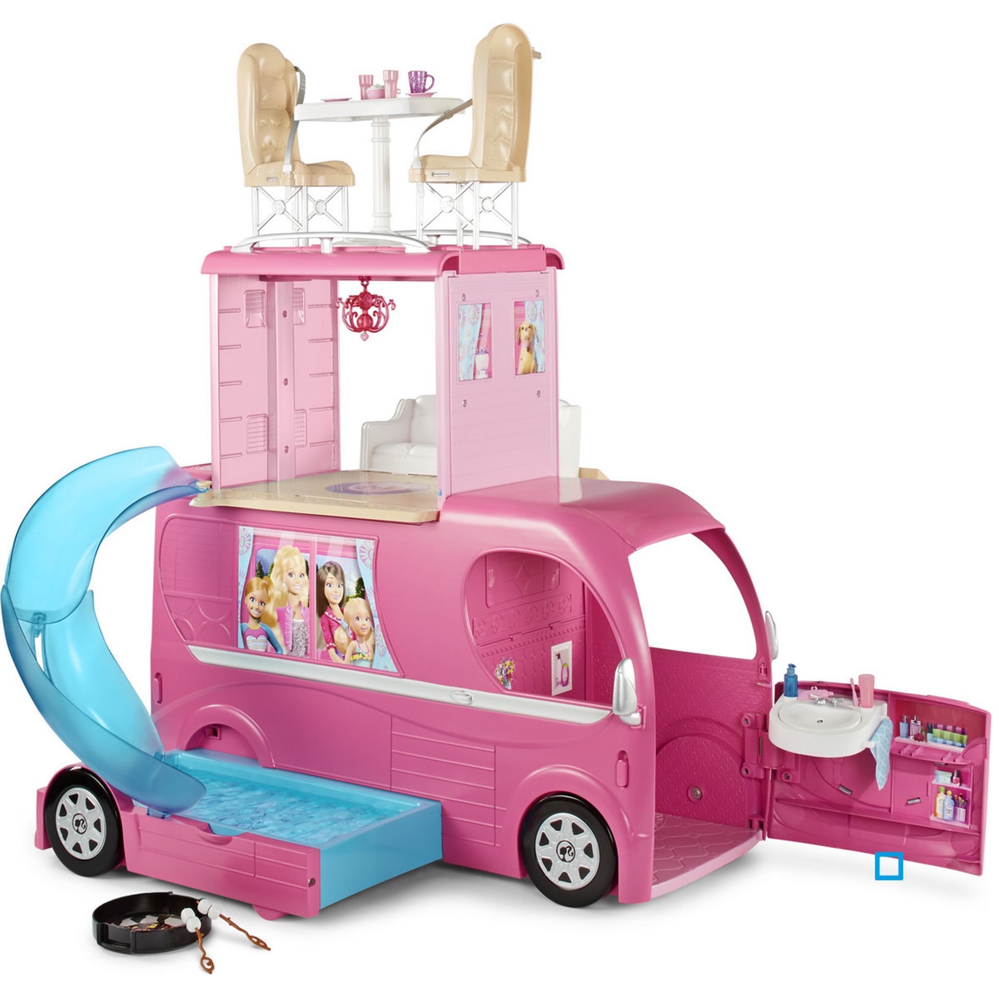 MATTEL Camping car duplex Barbie pas cher Auchan