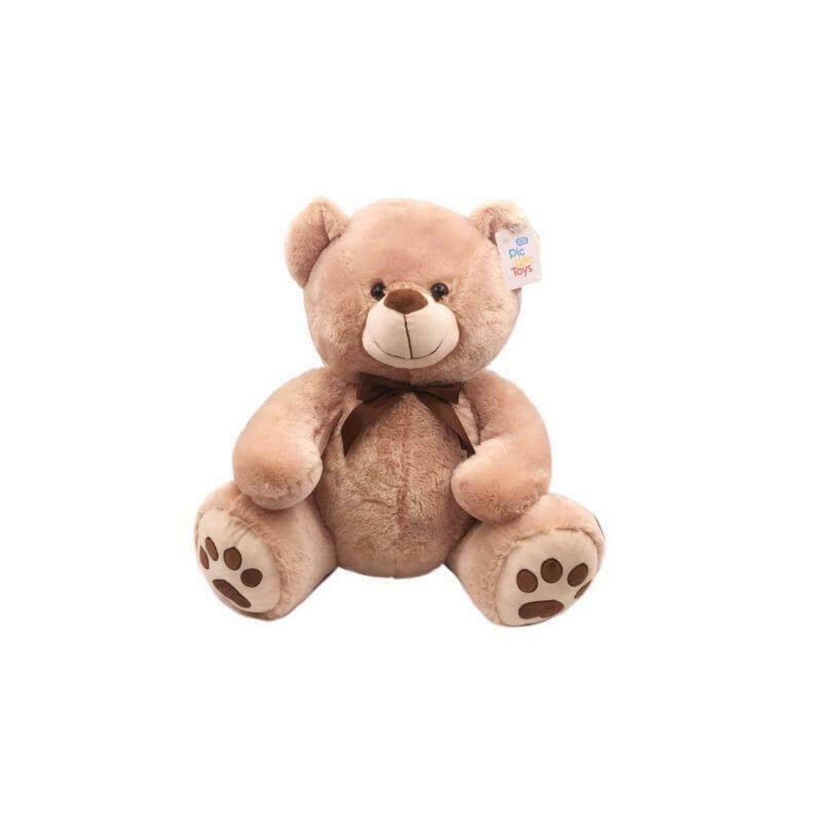 PICWICTOYS Peluche Ours beige - 60 cm pas cher - Auchan.fr