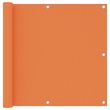 Ecran de balcon Orange 90x600 cm Tissu Oxford