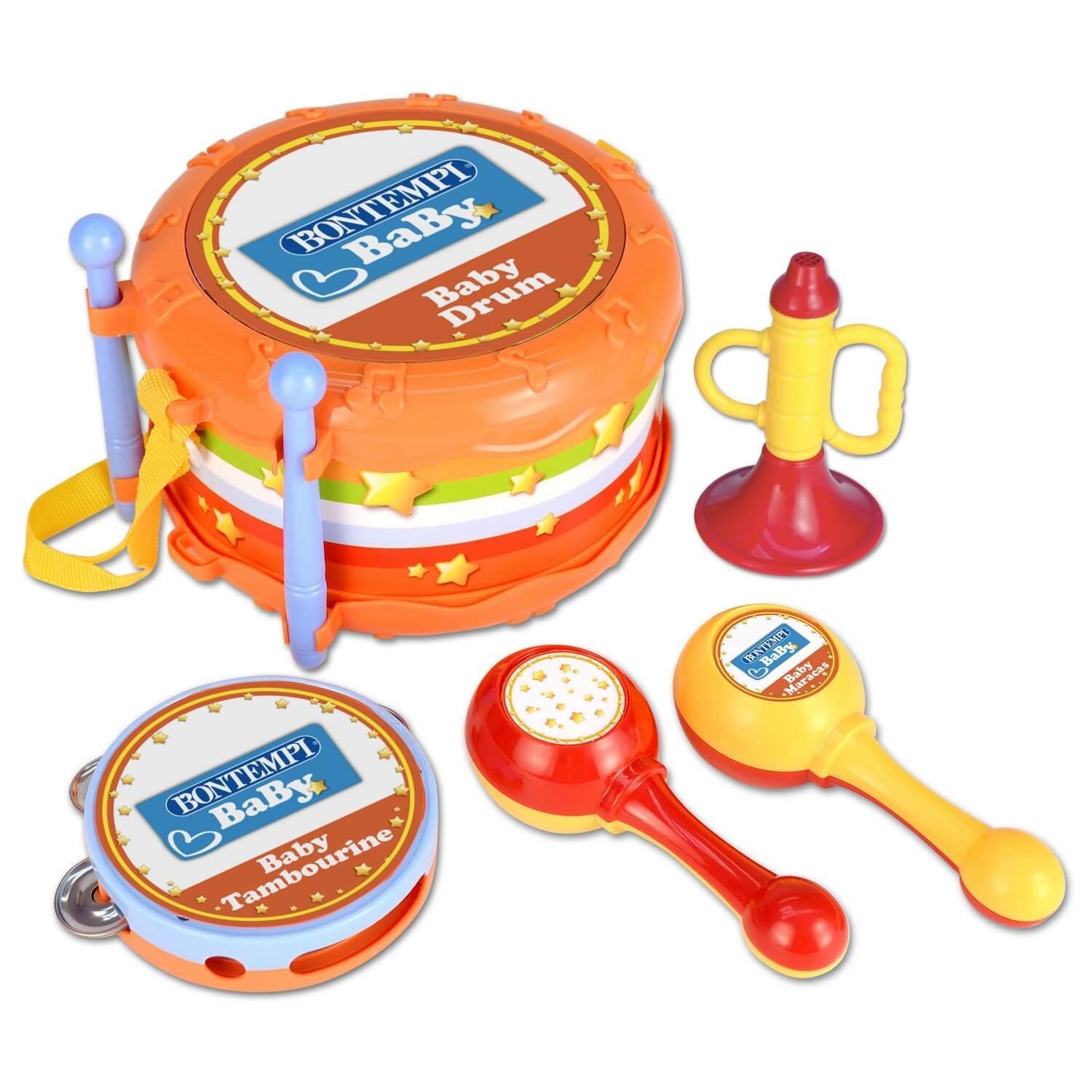 Tambour jouet Bontempi - Tambour pour enfants - Accessoire