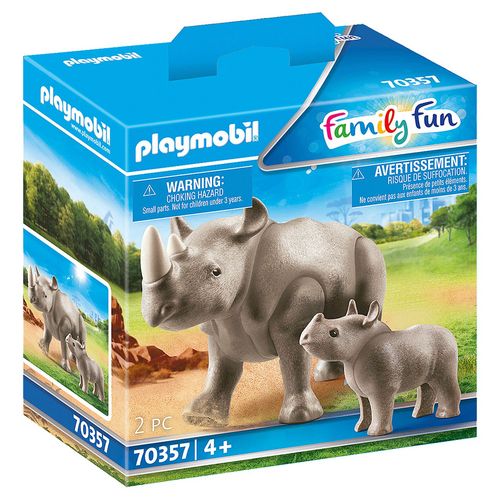 70357 - Family Fun - Rhinocéros et son petit