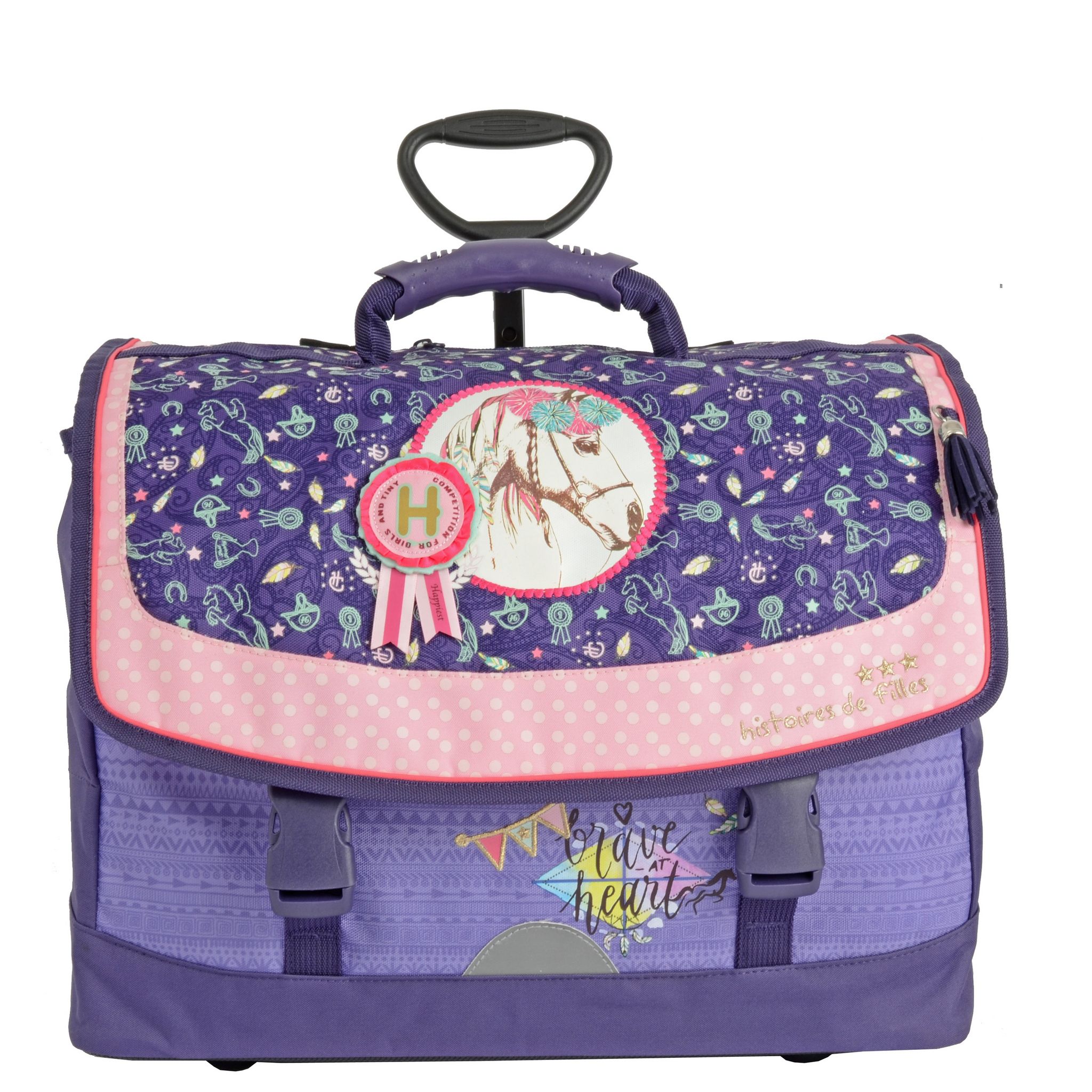 Cartable roulette fille auchan sale