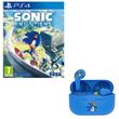 Sonic Frontiers PS4 + Ecouteurs sans Fil Bluetooth pour Enfant Sonic