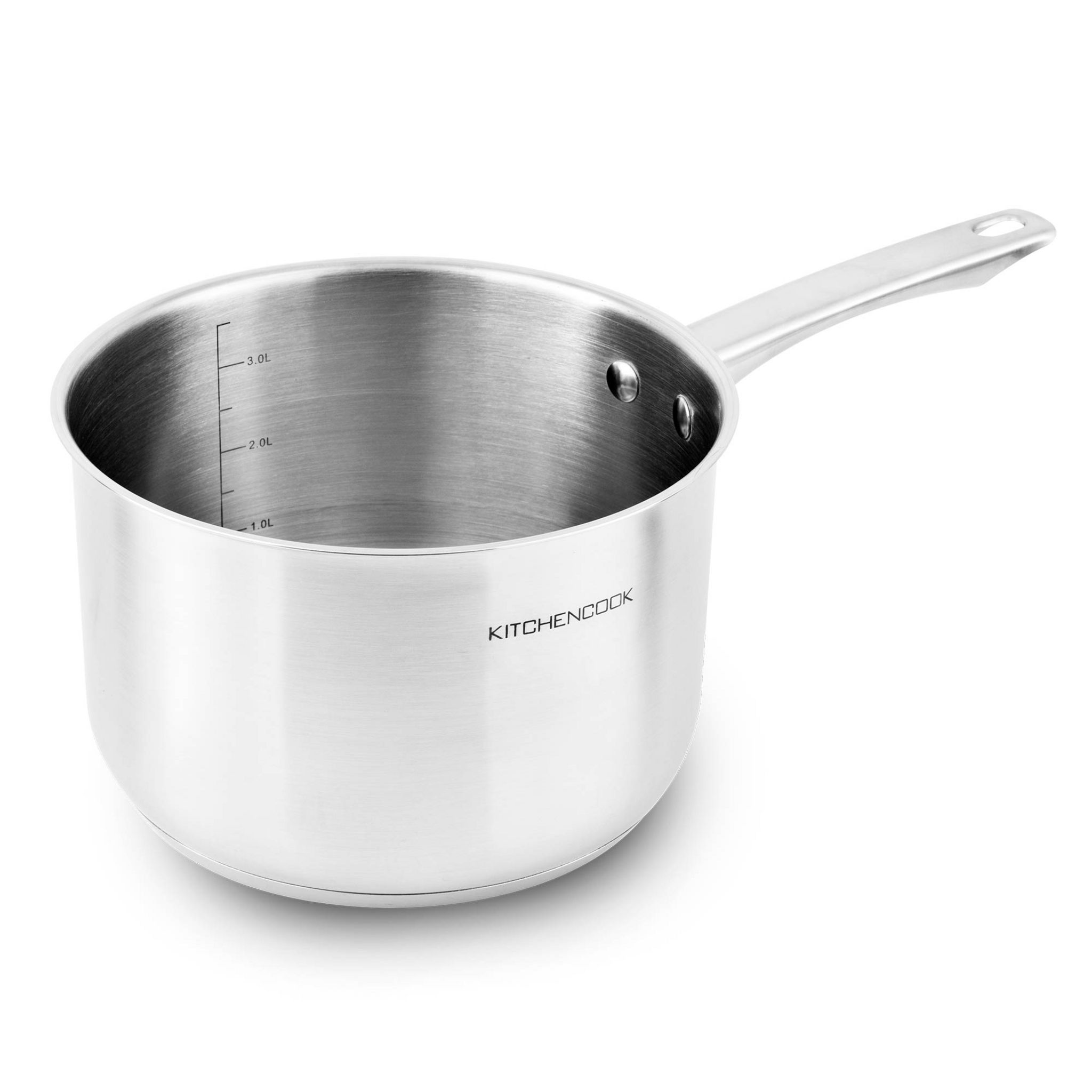 KITCHENCOOK Casserole amovible 20cm, tous feux dont induction, inox non  revetu