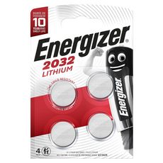 Energizer Piles CR/2032 lithium 3v x2 2 pièces
