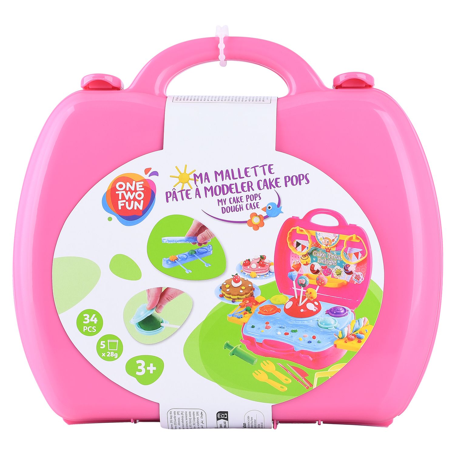 One Two Fun Valise de jouets de plage pas cher 