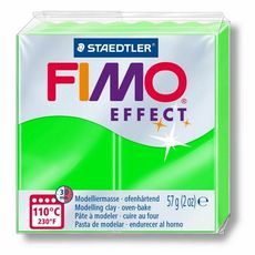 Fimo Pâte Fimo - Effect néon vert 57g