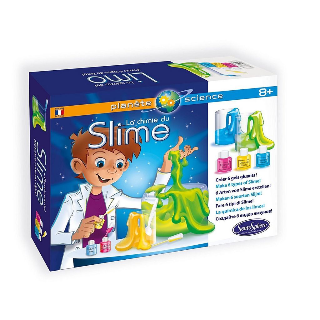 Sentosphère La Chimie du Slime - Kit Scientifique pas cher 