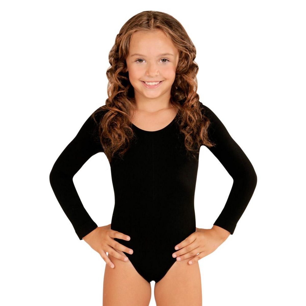 WIDMANN Body Noir - Fille - 10/12 ans (140 à 152 cm) pas cher 