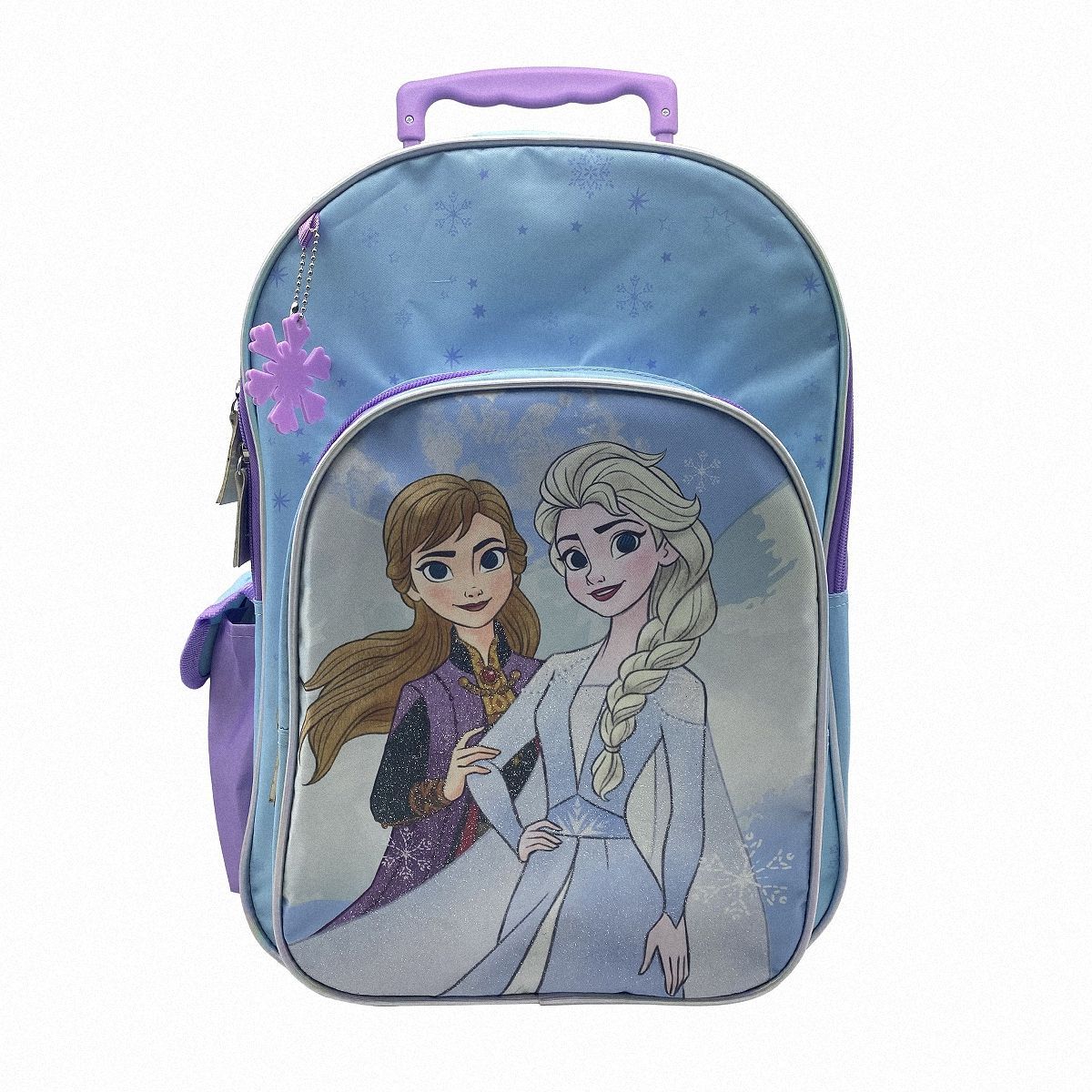 DISNEY Sac dos roulettes bleu Reine des Neiges pas cher