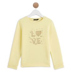 IN EXTENSO Sweat fille (Jaune)