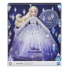 HASBRO Poupée Disney Princess Style Series Holiday Elsa