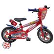 disney cars vélo 12 garçon licence cars pour enfant de 3 à 5 ans avec stabilisateurs à molettes