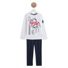 NASA Ensemble pyjama garçon (Blanc)