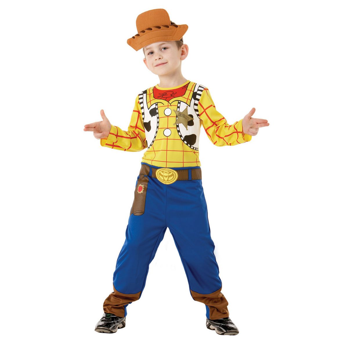 Rubie's Déguisement Toy Story : Shérif Woody : 5/6 ans - 4/6 ans (104 à 116 cm)