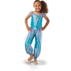 Déguisement classique Disney Princess - Gem Princesse Jasmine : Taille 3/4 ans - 3/4 ans (96 à 104 cm)