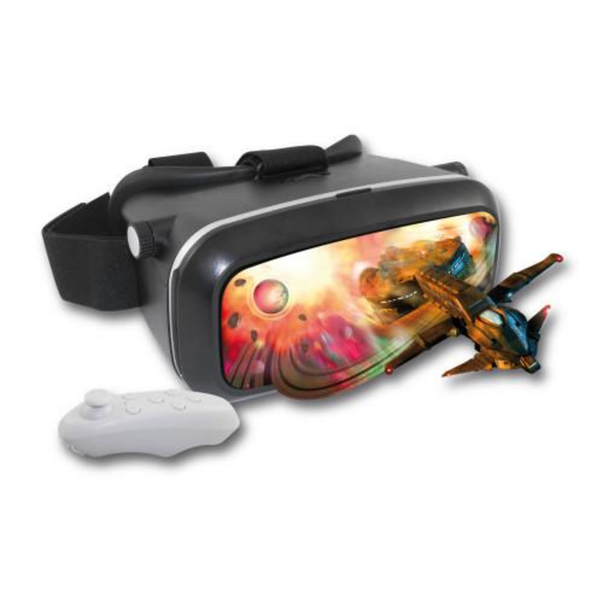 Lunettes réalité virtuelle 3d avec casque intégré et manette bluetooth  inovalley INOVALLEY DE004197