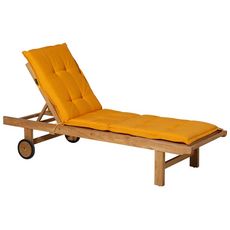 Madison Coussin de chaise longue Panama 200x65 cm Lueur doree