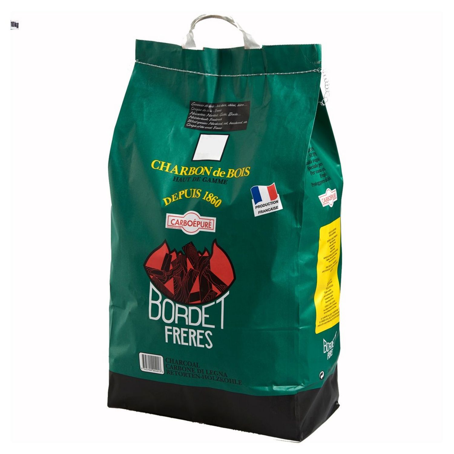 Briquettes de charbon bois GRILL O'BOIS 10kg