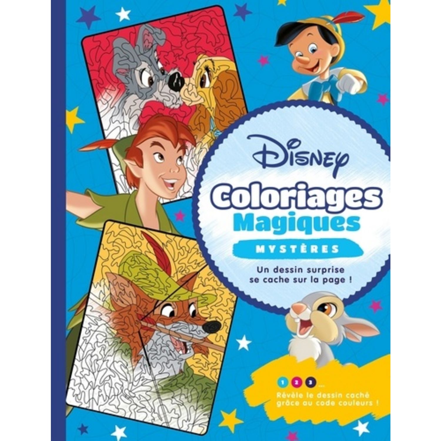 DISNEY. COLORIAGES MAGIQUES - MYSTERES, Disney pas cher 