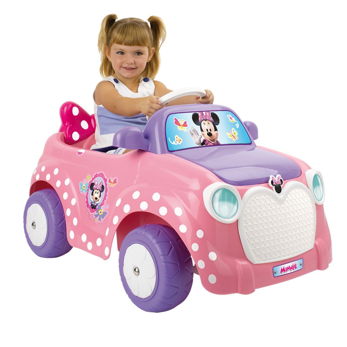 FEBER Voiture Minnie 6V pas cher 