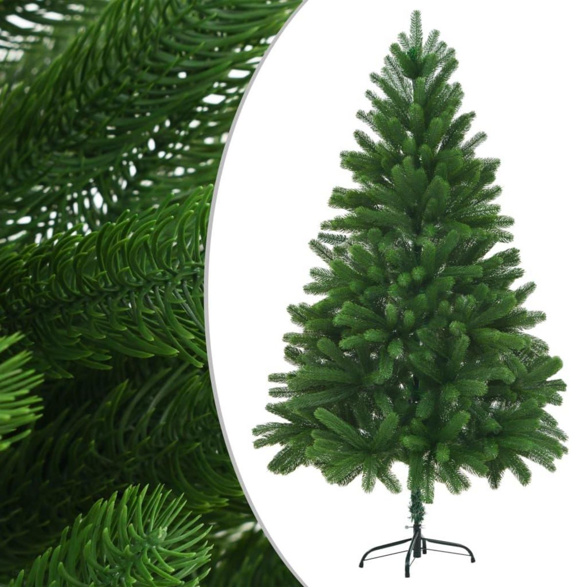 VIDAXL Arbre de Noël artificiel Aiguilles realistes 210 cm Vert