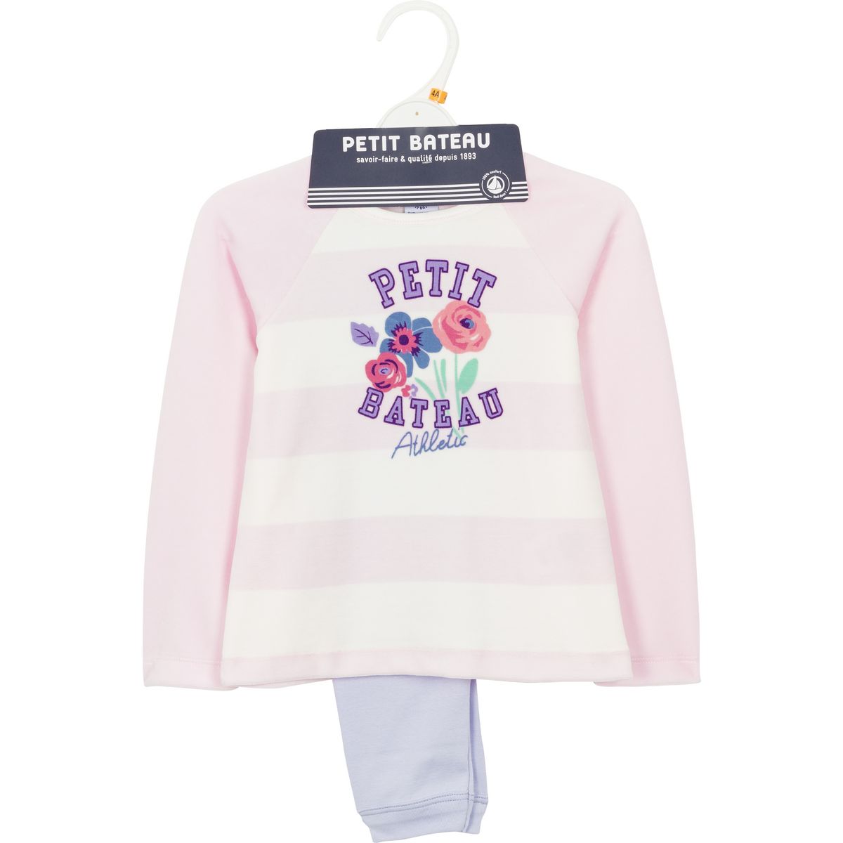 PETIT BATEAU Ensemble pyjama fille pas cher Auchan