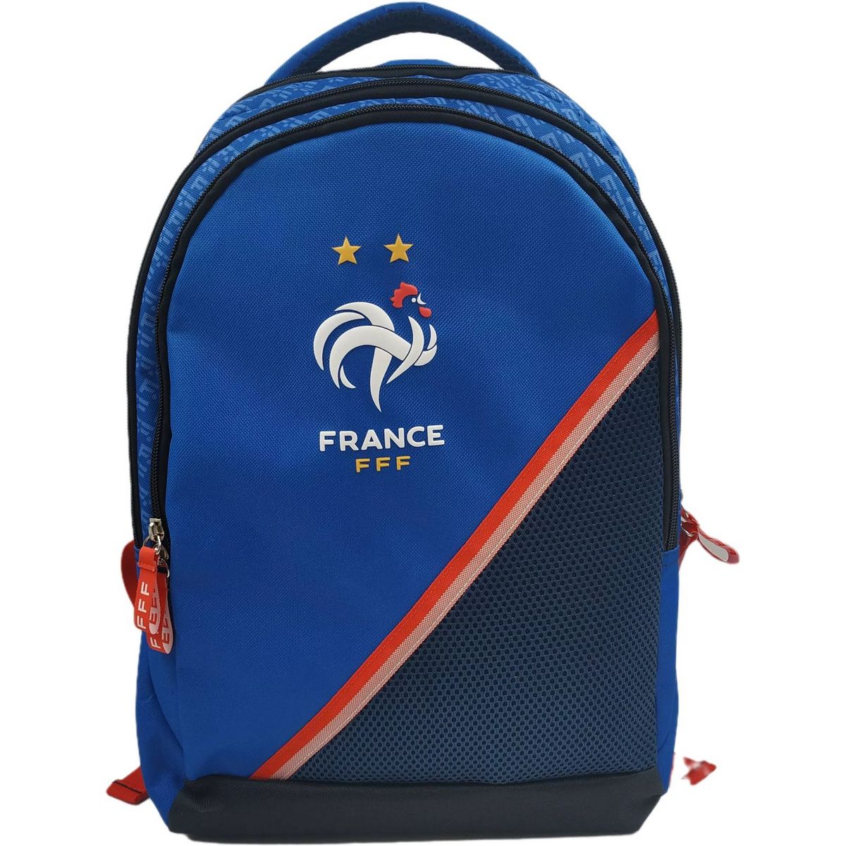 FFF Sac à dos 2 compartiments bleu pas cher 